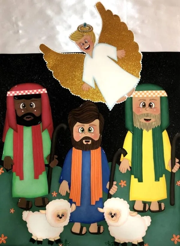 LANÇAMENTO Molde em PDF,O Nascimento de Jesus O Verdadeiro Natal - Imagem 10