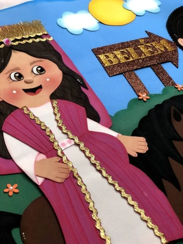 LANÇAMENTO Molde em PDF,O Nascimento de Jesus O Verdadeiro Natal - Imagem 9