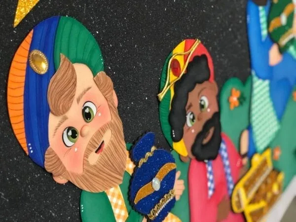 LANÇAMENTO Molde em PDF,O Nascimento de Jesus O Verdadeiro Natal - Imagem 15